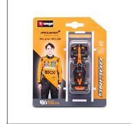BBurago Voiture 1/64 Racing F1 2025 – Modèle aléatoire