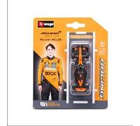 Voiture Bburago 1/64 Racing F1 2025 Modèle aléatoire Multicolore