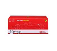 Voiture Bburago Formule 1 Edition Deluxe Coffret Cristal Ferrari SF25 Australia GP 1/18 avec casque Leclerc