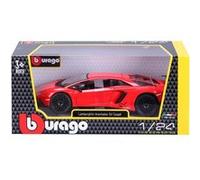 Voiture Bburago Lamborghini Aventador LP 750-4 SV 1:24 Rouge Rouge G