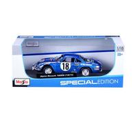 Voiture Bburago Maito Alpine Renault à l’échelle 1/18ème Bleu