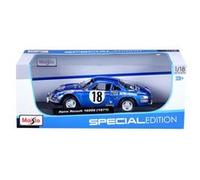 Voiture Bburago Maito Alpine Renault à l’échelle 1/18ème Bleu
