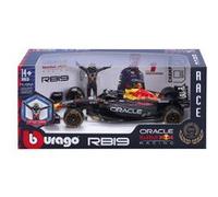 Véhicule avec figurine Burago Red Bull F1 1/24 Racing Pilote Verstappen avec casque 2024