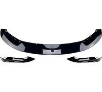 Voiture Becquet De Lèvre Avant pour BM-W 4 Series F32 F33 M-Tech 2014-2020,Durable Anti-Collision Lame Séparation Inférieure Aileron Pare-Chocs Lèvre kit de Corps,A/GlossBlack