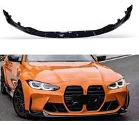 Voiture Becquet De Lèvre Avant pour BM-W G80 M3 G82 M4 2021-2023,Durable Anti-Collision Lame Séparation Inférieure Aileron Pare-Chocs Lèvre kit de Corps