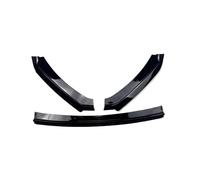 Voiture Becquet de Lèvre Avant pour Seat pour Leon 5F MK3 MK3.5 2012-2019 3 Pièces Pare-Chocs Avant Lèvre Becquet Séparateur Réglage Diffuseur Accessoires Pare Avant(3.5 Gloss Black)