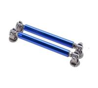 Voiture Becquet Lèvre Avant Kit De Barre Support Lèvre Pare-Chocs Avant Et Arrière Voiture Becquet Séparateur Tige Décorative Universelle(7.5cm Blue)