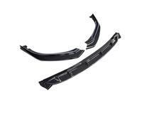 Voiture Becquet Pare-Chocs Lame De Pare-Choc Avant pour BMW Série 5 G30 G31 520i 530i 540i Sport 2017-2020, Kit Carrosserie, Spoiler, Diffuseur, Tablier Réglage(Gloss Black)