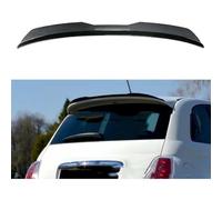 Voiture Becquets arrière pour Fiat 500 Abarth MK1 Facelift 2016-2023,ABS Aile Becquet Pare Chocs Aileron Lèvre Réduire la résistance l'air Personnalisation Armatures Caisse,A