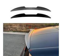 Voiture Becquets Arrière pour Volkswagen ID.3 2019+, Anti-Rayures Voiture Toit Arrière Coffre Becquet Voiture Accessoires, A/Carbon Fiber