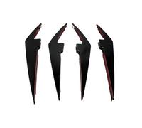 Voiture Becquets Avant Diffuseur De Pare-Chocs Avant LCI Et Garniture Autocollante pour BMW G20 G21 Sport 318i 320i 330i M340i 2022 2023 2024(Gloss Black Canards)