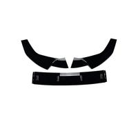 Voiture Becquets Avant Kit Diffuseur Pare-Chocs Avant Séparateur Lèvre Becquet Automatique Noir Brillant Accessoires pour RS3 8Y 2021 2022 2023 2024