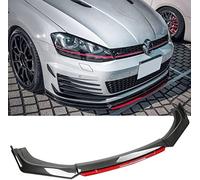 KJGE Voiture Becquets Avant Pare-Chocs LèVre Pour VW Golf 7 7.5 MK7 MK7.5 GTI GTD R MK5 MK6 | Spoiler Séparateur Diffuseur Extérieur Accessoires Protection du Corps en ABS Noir, Blanc, Gris