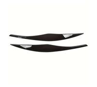 Voiture Becquets Avant Pare pour BMW E90 E91 Série 3 2005-2012 Sourcils Phare 1 Paire Garniture Couverture Paupière Voiture