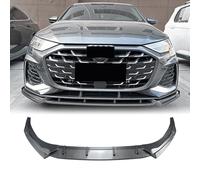 Voiture Becquets Avant pour Audi A3 8Y Sline 2025,Becquet Diffuseur Spoiler Séparateur Diffuseur Ensemble Kit.,B/Carbon Fiber Look