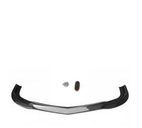 Voiture Becquets Avant pour Benz C-Klasse W204 C63 2008-2011,Becquet Diffuseur Spoiler Séparateur Diffuseur Ensemble Kit.,B/Carbon Fiber Look