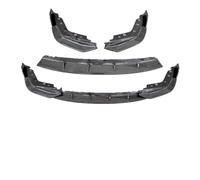 Voiture Becquets Avant pour BMW Série 3 G20 G21 G28 2019 2020 2021 2022 Pare-Chocs Avant Lèvre Menton Splitter Tuning Kit Carrosserie Spoiler Garniture Style Lifting(Aspect Fibre de Carbone)