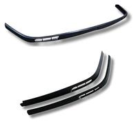 Voiture Becquets Avant pour Peugeot 206,Becquet Diffuseur Spoiler Séparateur Diffuseur Ensemble Kit.