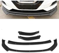 Voiture Becquets Avant pour Qashqai 2019-2020, Anti-Collision Aileron Lèvre De Pare-Chocs Avant De Voiture Spoiler Séparateur Diffuseur
