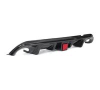 Voiture Becquets Pare-Chocs Avant pour Q50 Standard/Sport Version 2014-2017 Voiture Avant + Arrière Pare-Chocs Lèvre Ensemble Diffuseur Spoiler Garde Tablier W Feu Stop(B)