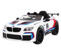 Voiture Bmw M6 Gt3 Blanc + Ventilation + Sons Mp3 Lumières + Télécommande