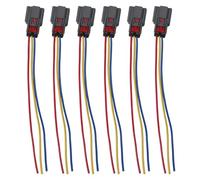 Voiture Bobine D'allumage Compatible Avec Ford Pour Flex 2013-2019 Pour Lobo 2015-2020 Pour Taurus 2013-2016 Faisceau De Connecteur De Bobine D'allumage De Voiture 2505-484814 UF-646(6Pcs)