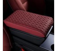 Voiture BoîTe D'Accoudoir Tapis pour Renault Scenic 3 Phase 2 2009-2016, Console Centrale Boîte Rangement Bras Tampons Housses IntéRieur Accessoires,B/Red