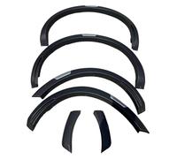 Voiture Boue Anti-éclaboussures pour Nissan pour Navara NP300 Voiture Enjoliveur d'aile Aile Élargisseurs d'ailes Garde-Boue avec Plaque(Silver Plate 1 Set)