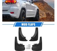 Voiture Boue Bavettes Trousse Compatible pour Ford Explorer, Noir Avant Arrière