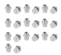 voiture boulon roue écrou Compatible Avec Ford Pour KA 1996-2008 Pour Puma 1997-2001 Pour Focus 1998-2018 20 Pièces 19MM Pour Boulon Goujon Pneu Écrou Roue M12x1.5