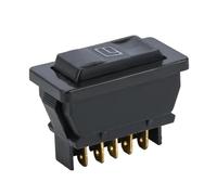 voiture Bouton Lève-vitre Interrupteur lève-vitre électrique universel pour voiture, contrôleur de lève-vitre, 5 broches, DC 12 V, 20 A, accessoires