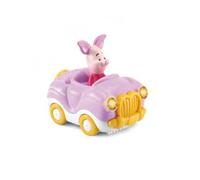Voiture Cabriolet Magique de porcinet, Version française - Jouet Collection Winnie et Ses Amis - Set tut tut Bolide et Une Carte Tigre