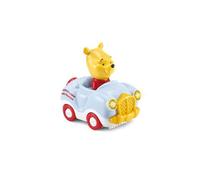 Voiture Cabriolet magique Winnie l'Ourson, bleu - 3 chansons, 6 melodies - Bolide Tut Tut Disney bebe - Set Jouet et carte tigre