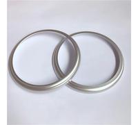 voiture Cache aération Autocollant Garniture Couvercle Ventilation Sortie Courant Alternatif Décoration D'anneau Intérieur Voiture Compatible Avec Toyota Pour GT86(White)