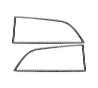 voiture Cache aération Garniture De Sortie Ca Voiture Décoration Cadre D'air Couverture Intérieure Autocollante Compatible Avec Pour Macan Pour Cayenne(Style B)