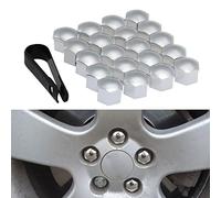 Voiture Cache-écrous De Roue Pour V-W Golf 7 GTI MK7, Capuchons Ecrou Bouchons Protecteurs D'éCrou Couvre Couverture De Jante Vis Enjoliveur avec Outil Demontage