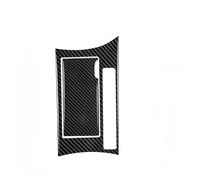 voiture Cache Moulures intérieures Pour Mazda 3 Axela 2010-2013 Carbone Voiture Contrôle Central Support Verre Panneau Revêtement D'habillage Autocollant Décoratif(Le noir,LHD)