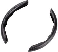 Voiture Caches de Volant pour BMW E82 1 Series Coupe 118d (2007-2013),Antidérapante Fibre Carbone Protection Segmentée Couvre Volant Accessoire Voiture.