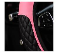 Voiture Caches Volant 1 Ensemble Couronne Brodée PU avec Diamant Artificiel Housse Volant Cuir Blingbling sans Anneau Intérieur Compatible Les Volants 14,5 À 15 Pouces Volant Protecteur(Gray)