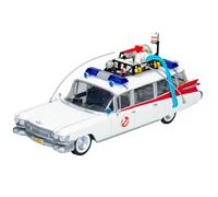 Voiture CADILLAC Ghostbusters ECTO 1 Ambulance du Film S.O.S. Fantômes 1/18 40ème Anniversaire