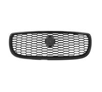 voiture Calandre Pièces Calandre Avant Racing Grill T4N5872 Pour Jaguar Pour XE 2015 2016 2017 2018 2019 2020 Grille De Pare-chocs Supérieure En Maille D'admission Avant Grille(Glossy Black)