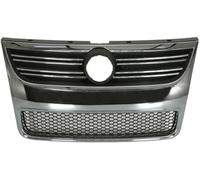 Voiture Calandre Radiateur Avant pour VW Touareg 7L 2004-2010, Grilles de Avant de Grille de Pare-chocs Grille de Capot Garniture de Grille
