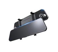 Voiture Caméra De Recul Caméra De Tableau De Bord avec Rétroviseur WiFi 12 Pouces 4K Avant Et Arrière 1080P pour Voitures, Double Caméra, Caméra De Recul Étanche