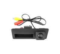 Voiture Caméra Recul Caméra recul CCD HD pour poignée Coffre Voiture étanche, pour A4 A5 S5 Q3 Q5 2010 2011 2012 2013 2014 2015 2016 2017 2018(D Trajectory)