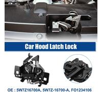 Voiture Capot Verrouille Serrure Assemblage pour Mercury Grand - 1pcs Noir