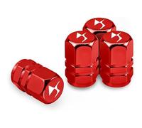 Voiture Capuchon de Valve pour DS Spirit DS3 DS4 DS4S DS5 DS 5LS DS6 DS7,Valve Pneu Bouchons de Valve Couvercles Tige avec Joint en Caoutchouc Étanche Pneus Jantes Accessoires,C