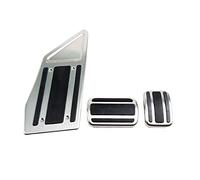 Voiture Capuchons Repose-pieds Pour Citroen C5 pour Aircross 2017 2018 2019 2020 accessoires de pédale voiture embrayage gaz frein repose-pieds couvre-pédale(AT 3PC)