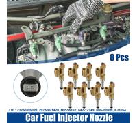 Voiture Carburant Injecteur Buse pour Toyota Terre Cruiser - 8 pcs Kaki