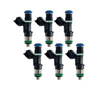 Voiture Carburant Injecteur Lot 6 Injecteurs Carburant Référence 0280158154 12608632 Compatible Avec Saturn Pour Outlook 2007-2008 Pour Vue 2008 2009 2010 Moteur V6 3,6 L