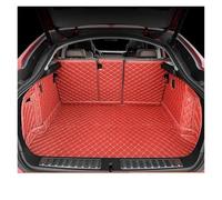 Voiture Cargaison Tapis Tapis Coffre Voiture À Couverture Complète Accessoire De Protection pour Ford pour Edge 5 Places (2015-2021)(Rouge)
